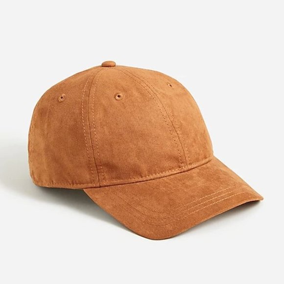 J. Crew Accessories - J. Crew Faux Suede Baseball Cap